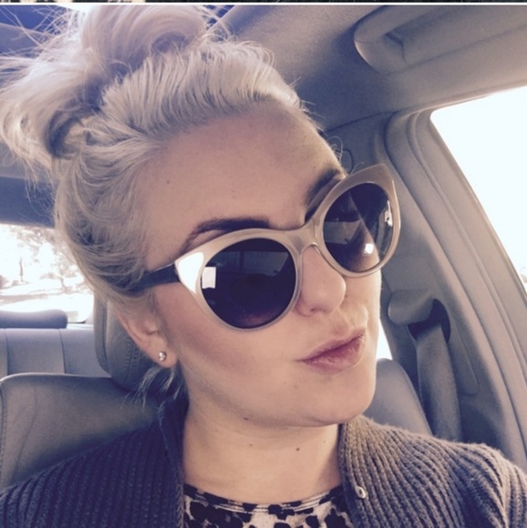 Cateye Pink Sunglasses - Picture 3 of 3